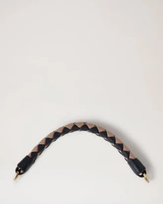 Small Iris Handle Black & Maple Heavy Grain & Silky Calf