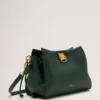 Small Iris Mulberry Green & Chalk Heavy Grain & Silky Calf Small Iris Mulberry Green & Chalk Heavy Grain & Silky Calf