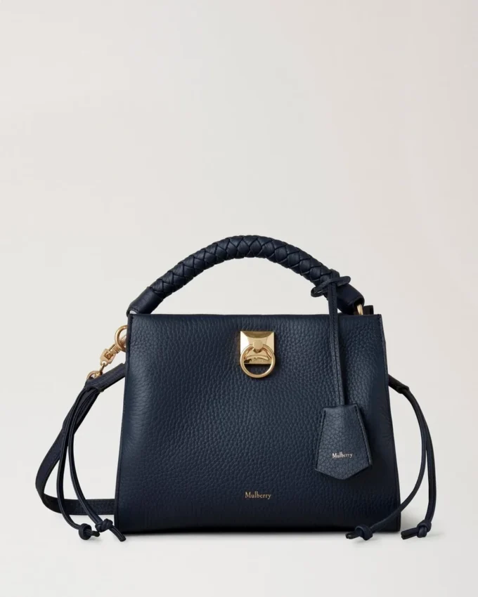 Small Iris Night Sky Heavy Grain & Silky Calf Women Small Iris Night Sky Heavy Grain & Silky Calf Women