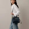 Small Iris Night Sky Heavy Grain & Silky Calf Women Small Iris Night Sky Heavy Grain & Silky Calf Women