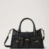 Small Roxanne Black High Shine Leather Roxanne Small Roxanne Black High Shine Leather Roxanne