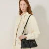 Small Roxanne Black High Shine Leather Roxanne Small Roxanne Black High Shine Leather Roxanne