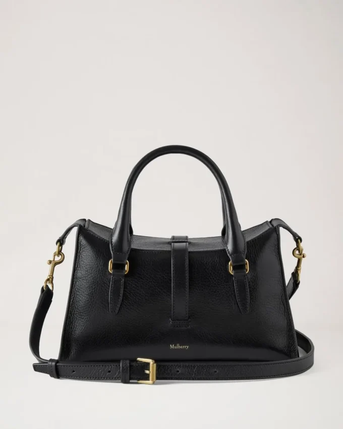 Small Roxanne Black High Shine Leather Roxanne Small Roxanne Black High Shine Leather Roxanne
