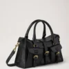 Small Roxanne Black High Shine Leather Roxanne Small Roxanne Black High Shine Leather Roxanne