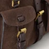 Small Roxanne Chocolate Suede Roxanne Small Roxanne Chocolate Suede Roxanne