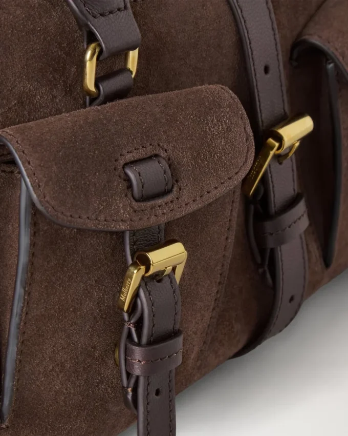 Small Roxanne Chocolate Suede Roxanne Small Roxanne Chocolate Suede Roxanne