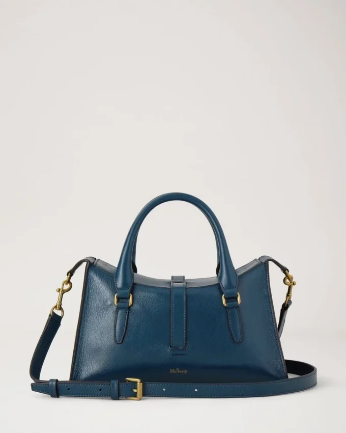 Small Roxanne out of the Blue High Shine Leather Small Roxanne out of the Blue High Shine Leather