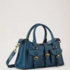 Small Roxanne out of the Blue High Shine Leather Small Roxanne out of the Blue High Shine Leather