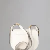 Small Sadie Satchel Pre-Loved White Goat Print Leather Small Sadie Satchel Pre-Loved White Goat Print Leather