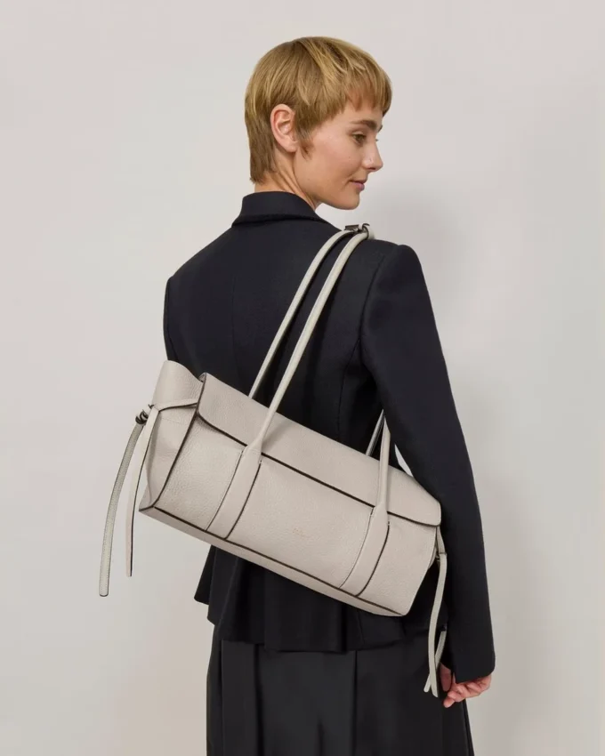 Small Soft Bayswater Chalk Heavy Grain Women Small Soft Bayswater Chalk Heavy Grain Women