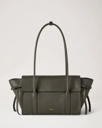 Small Soft Bayswater Juniper Green Heavy Grain Women