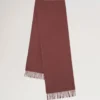 Small Solid Merino Wool Scarf Bright Oak Merino Wool Small Solid Merino Wool Scarf Bright Oak Merino Wool