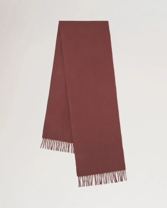 Small Solid Merino Wool Scarf Bright Oak Merino Wool Small Solid Merino Wool Scarf Bright Oak Merino Wool
