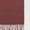 Small Solid Merino Wool Scarf Bright Oak Merino Wool Small Solid Merino Wool Scarf Bright Oak Merino Wool