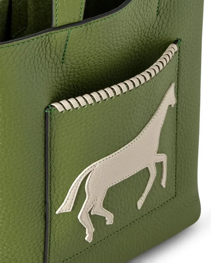 Small Tote – Chalk Horse Fern & Chalk Heavy Grain Small Tote – Chalk Horse Fern & Chalk Heavy Grain