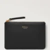 Small Zip Coin Pouch Black Small Classic Grain Women Small Zip Coin Pouch Black Small Classic Grain Women