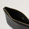 Small Zip Coin Pouch Black Small Classic Grain Women Small Zip Coin Pouch Black Small Classic Grain Women