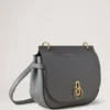 Soft Amberley Satchel Charcoal Heavy Grain Sustainable Icons