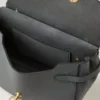 Soft Amberley Satchel Charcoal Heavy Grain Sustainable Icons
