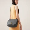Soft Amberley Satchel Charcoal Heavy Grain Sustainable Icons