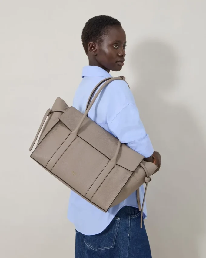 Soft Bayswater Cashmere Taupe Heavy Grain Women Soft Bayswater Cashmere Taupe Heavy Grain Women
