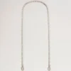 Softie Chain Strap Silver Metal Women Softie Chain Strap Silver Metal Women