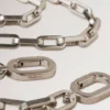 Softie Chain Strap Silver Metal Women Softie Chain Strap Silver Metal Women