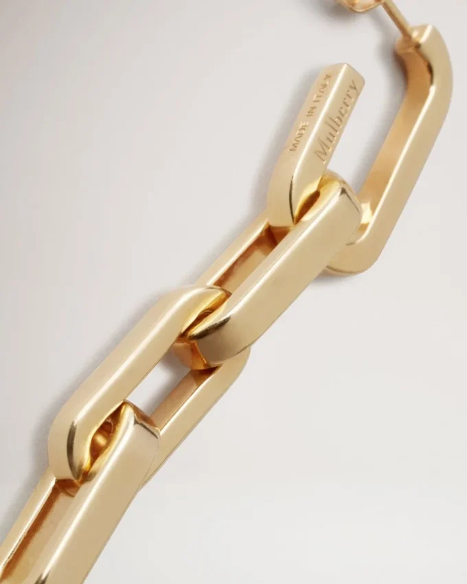 Softie Dropped Earrings Gold Plated Brass Women Softie Dropped Earrings Gold Plated Brass Women