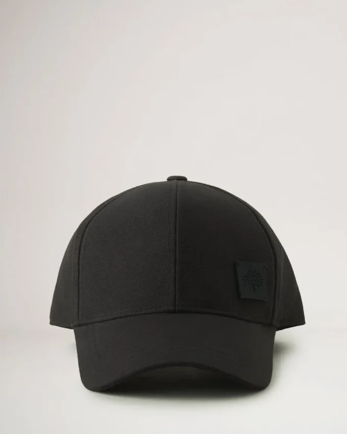 Solid Baseball Cap Black Organic Cotton Women Solid Baseball Cap Black Organic Cotton Women