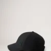 Solid Baseball Cap Black Organic Cotton Women Solid Baseball Cap Black Organic Cotton Women