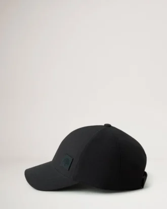 Solid Baseball Cap Black Organic Cotton Women Solid Baseball Cap Black Organic Cotton Women
