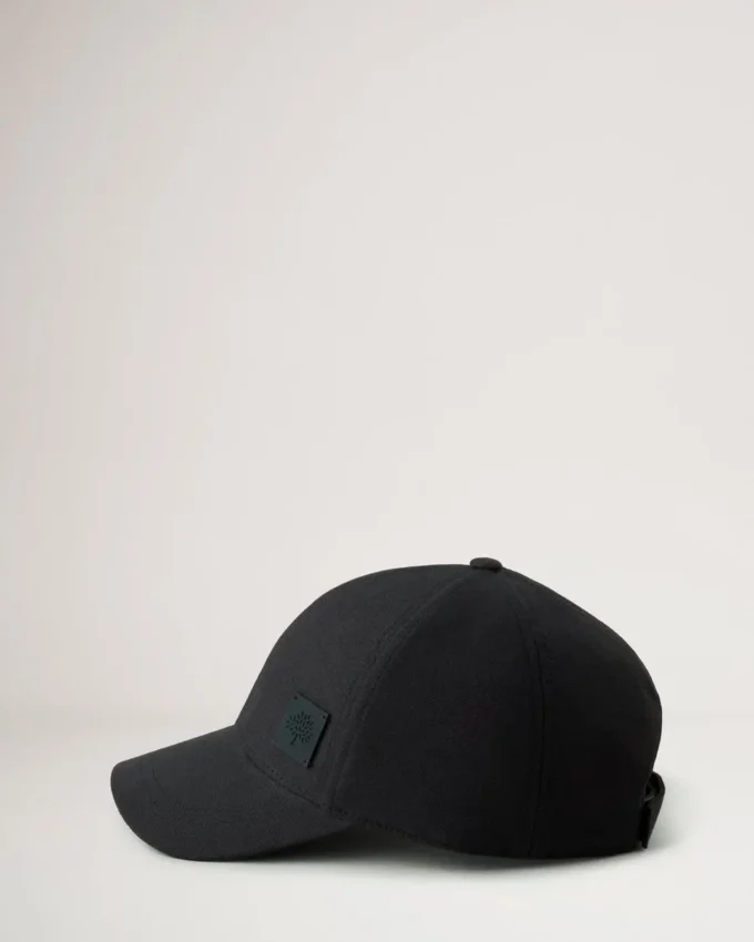 Solid Baseball Cap Black Organic Cotton Women Solid Baseball Cap Black Organic Cotton Women