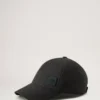Solid Baseball Cap Black Organic Cotton Women Solid Baseball Cap Black Organic Cotton Women