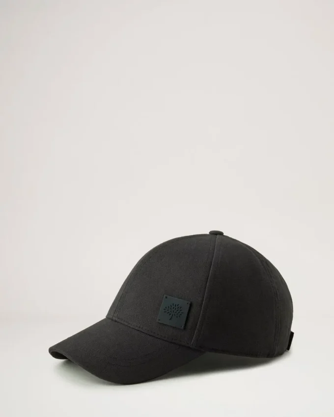 Solid Baseball Cap Black Organic Cotton Women Solid Baseball Cap Black Organic Cotton Women