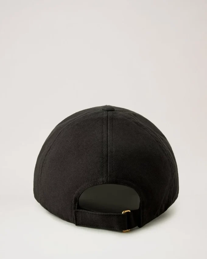 Solid Baseball Cap Black Organic Cotton Women Solid Baseball Cap Black Organic Cotton Women