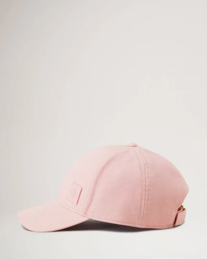 Solid Baseball Cap Powder Rose Organic Cotton Women Solid Baseball Cap Powder Rose Organic Cotton Women