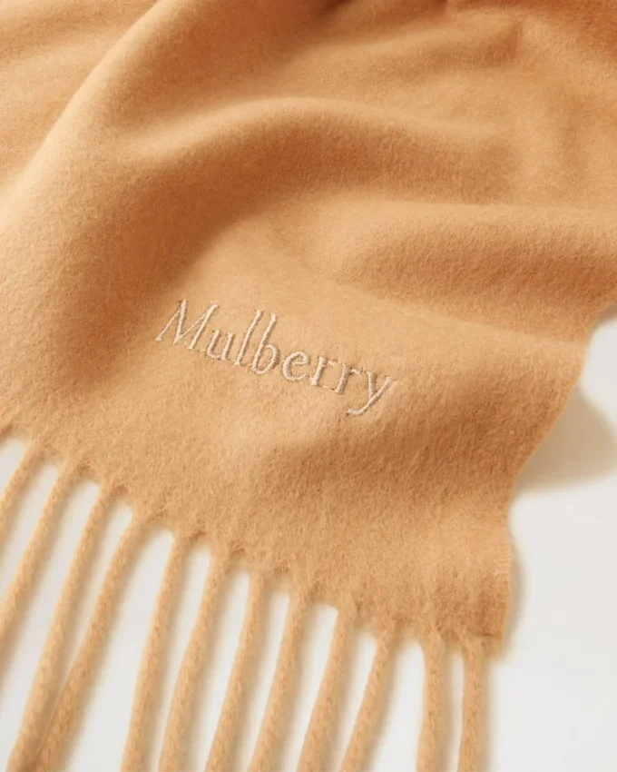 Solid Merino Wool Scarf Camel Merino Wool Women Solid Merino Wool Scarf Camel Merino Wool Women