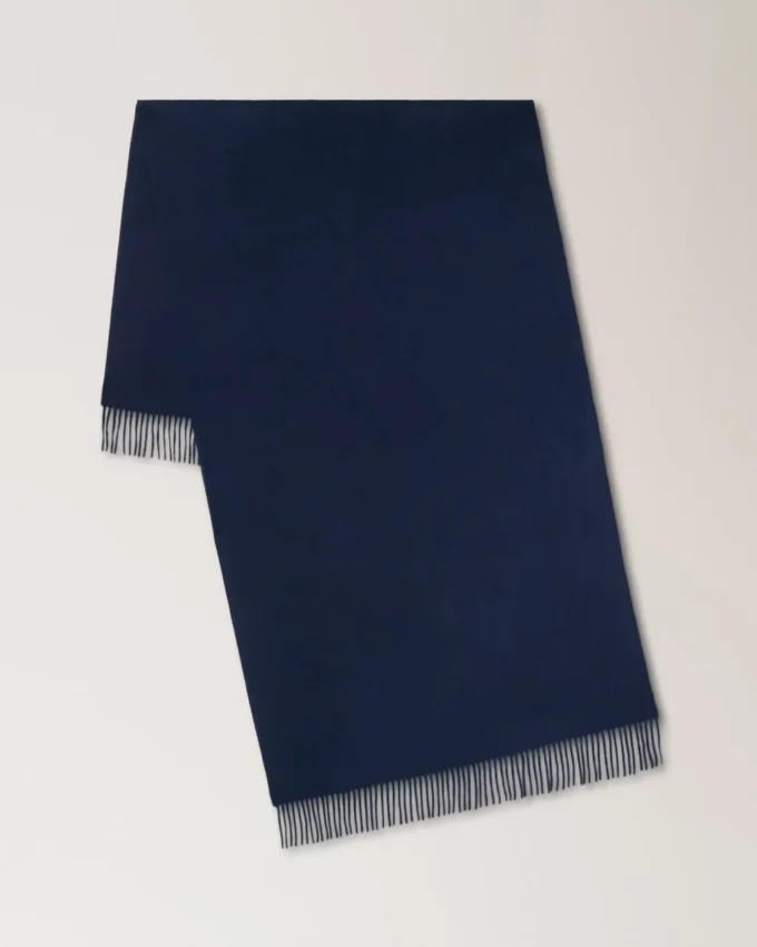 Solid Merino Wool Scarf Night Sky Merino Wool Women Solid Merino Wool Scarf Night Sky Merino Wool Women
