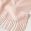Solid Merino Wool Scarf Rosewater Merino Wool Women Solid Merino Wool Scarf Rosewater Merino Wool Women