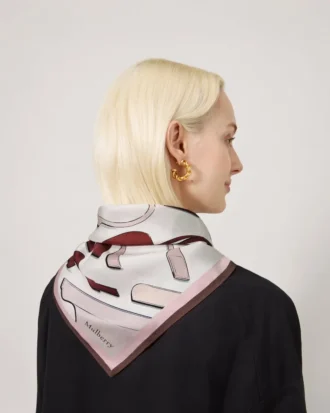 Square Scarf – Bayswater Workshop Blossom Pink Silk Twill Square Scarf – Bayswater Workshop Blossom Pink Silk Twill