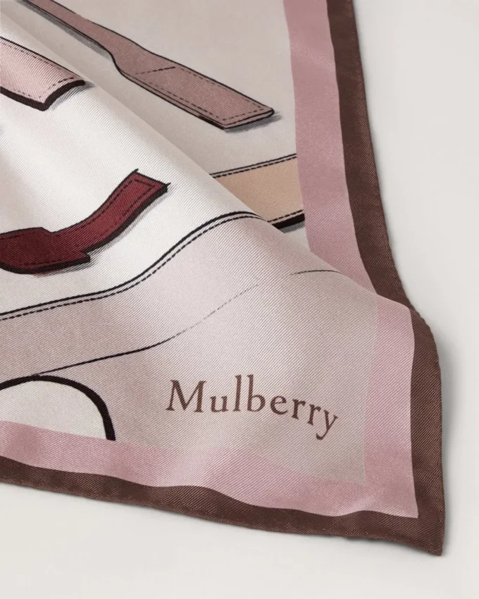 Square Scarf – Bayswater Workshop Blossom Pink Silk Twill Square Scarf – Bayswater Workshop Blossom Pink Silk Twill