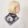 Square Scarf – British Park Deep Aubergine Silk Twill Square Scarf – British Park Deep Aubergine Silk Twill