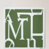 Square Scarf – Mulberry Lettering Fern & Eggshell Silk Twill Square Scarf – Mulberry Lettering Fern & Eggshell Silk Twill