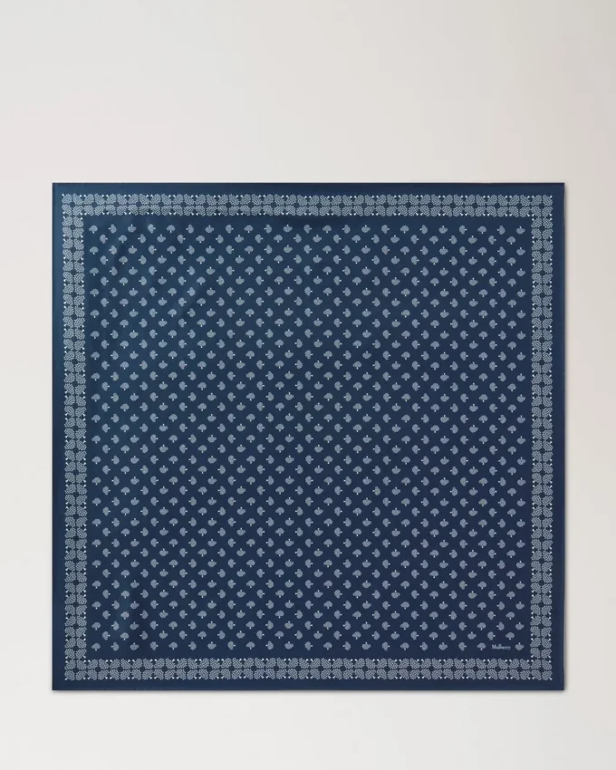 Square Scarf – Mulberry Tree Night Sky Silk Twill