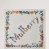Square Scarf – Wild Floral Eggshell Silk Twill Women Square Scarf – Wild Floral Eggshell Silk Twill Women