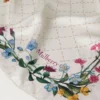 Square Scarf – Wild Floral Eggshell Silk Twill Women Square Scarf – Wild Floral Eggshell Silk Twill Women