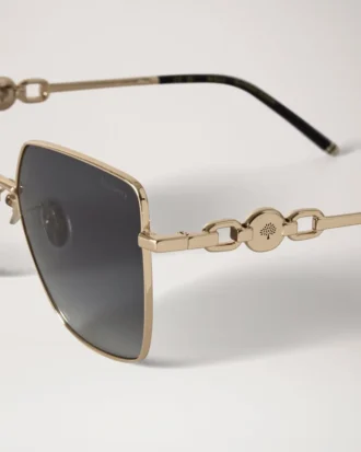Tallulah Sunglasses Charcoal Metal & Bio Acetate