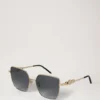 Tallulah Sunglasses Charcoal Metal & Bio Acetate Tallulah Sunglasses Charcoal Metal & Bio Acetate