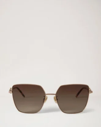 Tallulah Sunglasses Oak Metal & Bio Acetate Women
