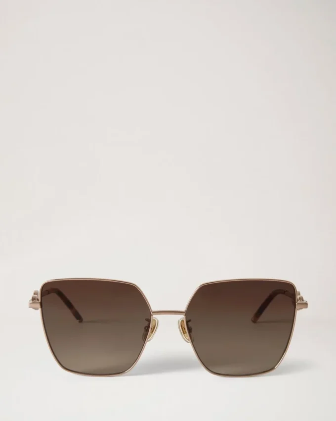 Tallulah Sunglasses Oak Metal & Bio Acetate Women Tallulah Sunglasses Oak Metal & Bio Acetate Women